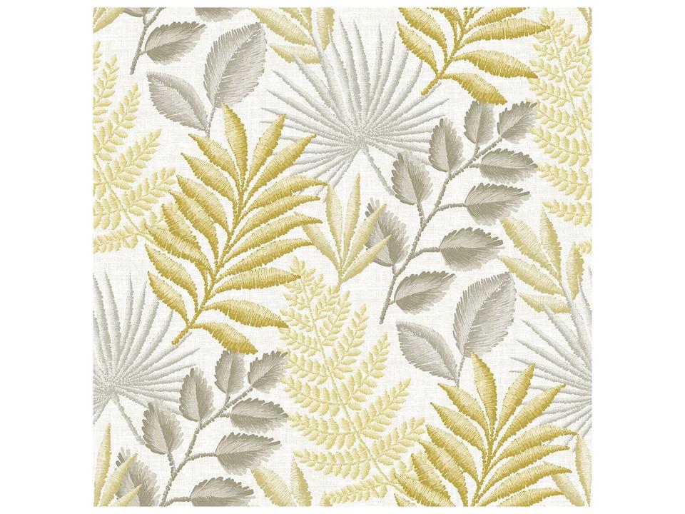 A-street Prints Palomas Mustard Botanical Wallpaper