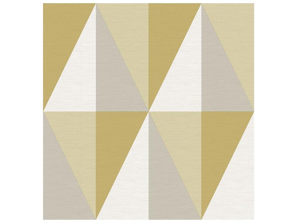 A-street Prints Aspect Yellow Geometric Faux Grasscloth Wallpaper