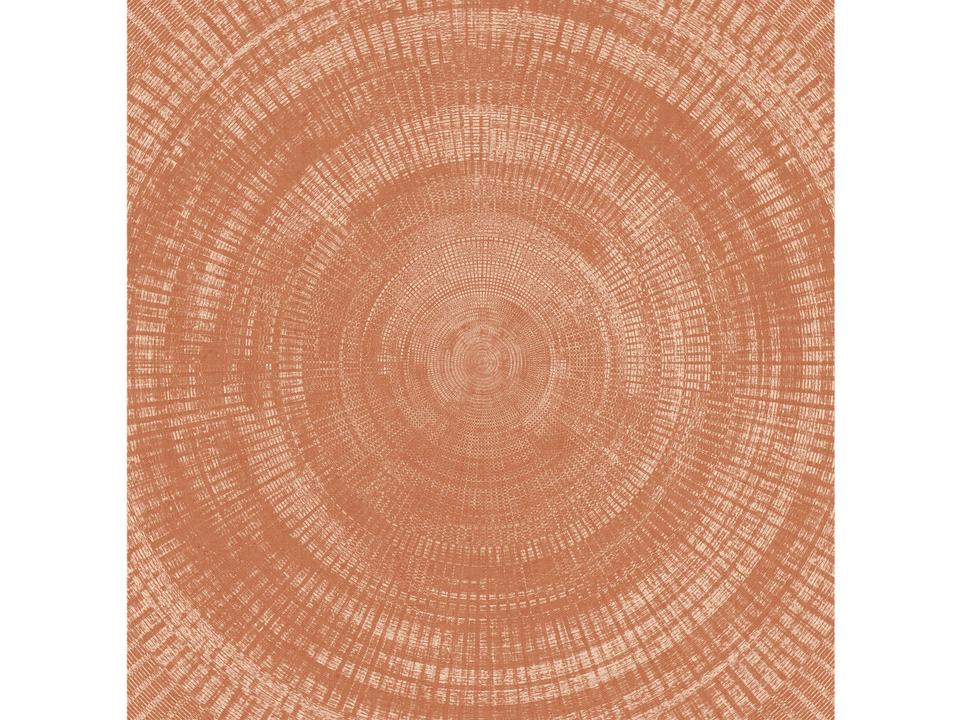 A-street Prints Lalit Burnt Sienna Medallion Wallpaper