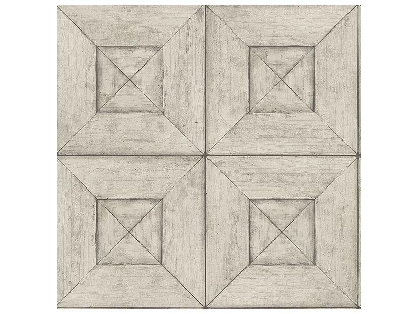 Chesapeake Avery Light Grey Wood Wallpaper