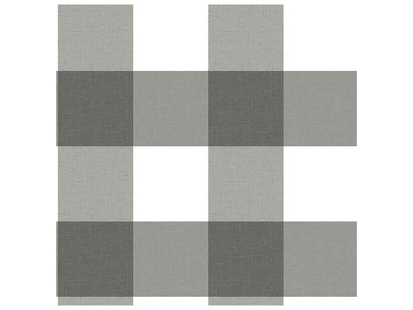 Chesapeake Amos Black Gingham Wallpaper