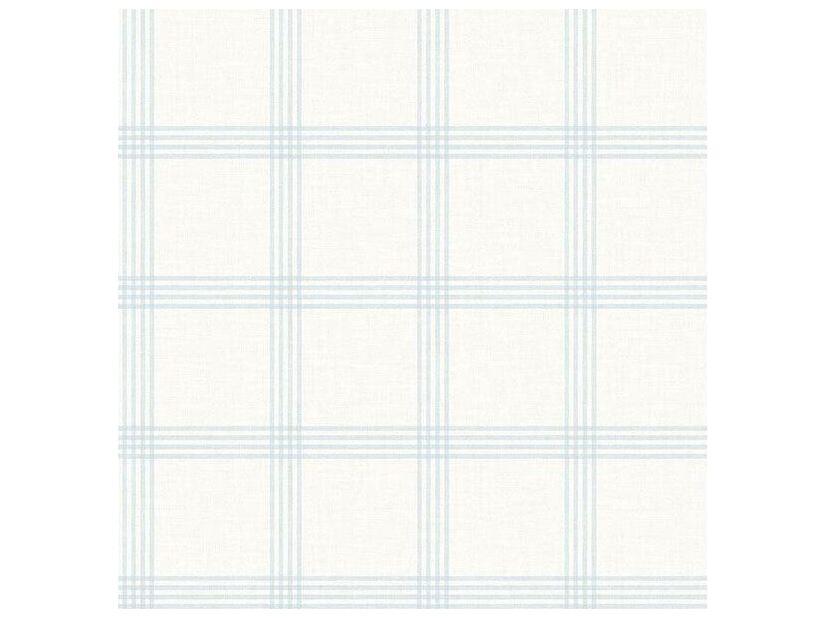 Chesapeake Twain Light Blue Plaid Wallpaper