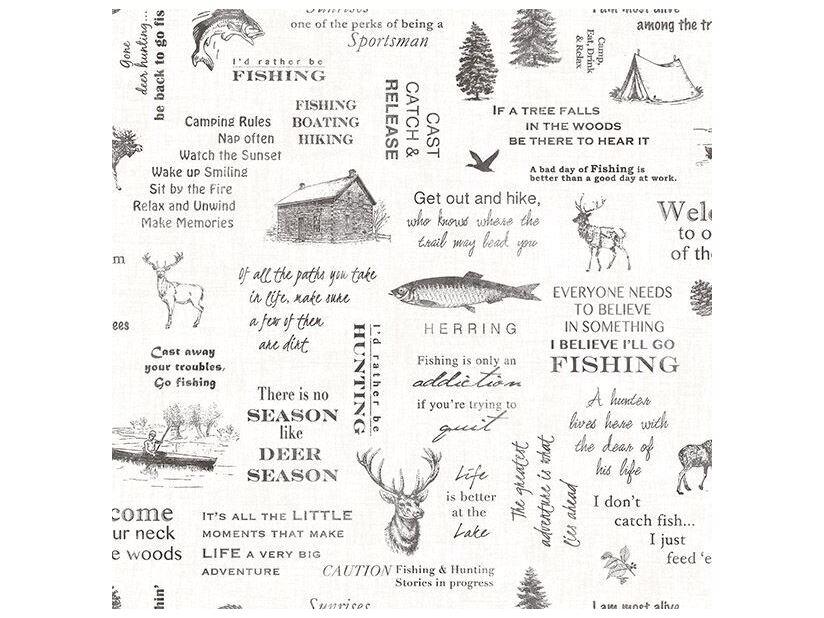 Chesapeake North Hills Black Camping Quotes Wallpaper