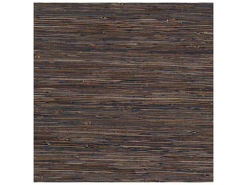 Kenneth James Kasumi Slate Grasscloth Wallpaper