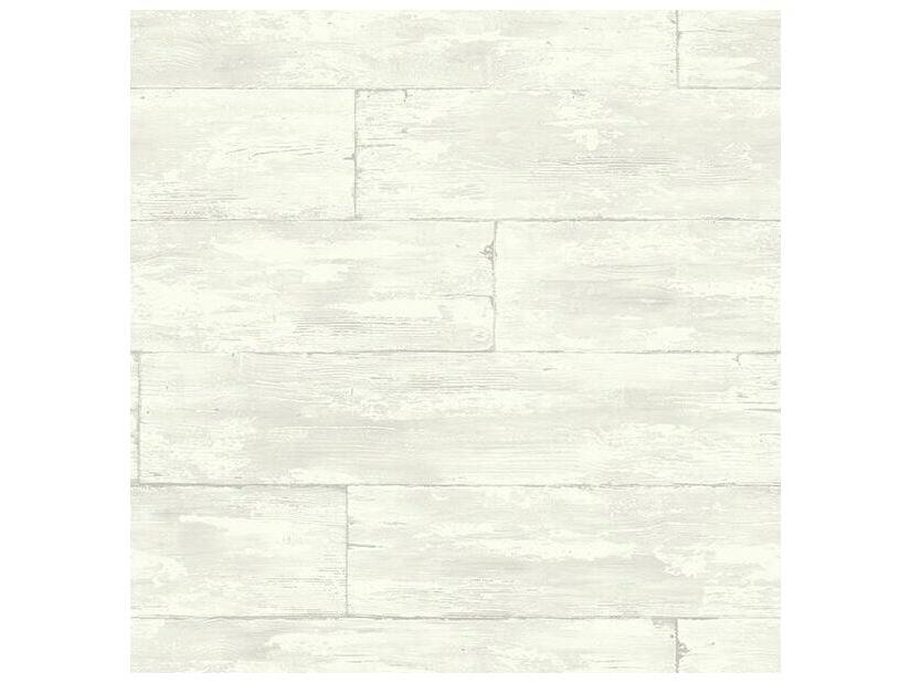 Kenneth James Shipwreck White Wood Wallpaper