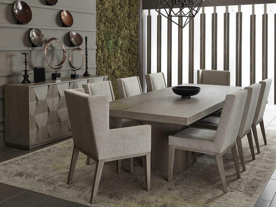 Linea Ash Wood Dining Room Set