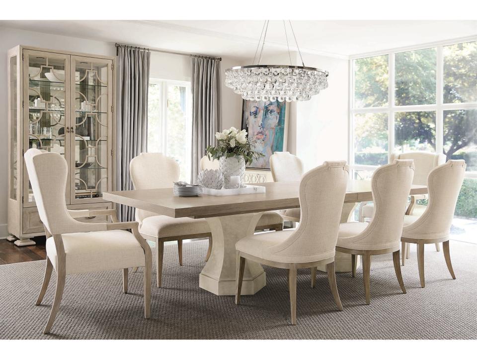 Santa Barbara Oak Wood Dining Room Set