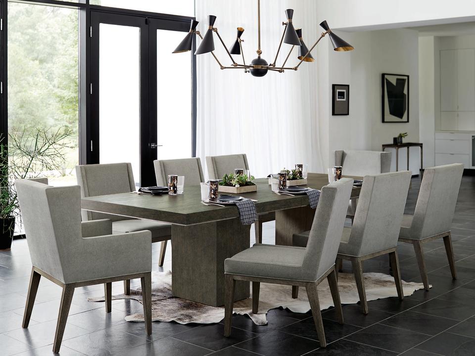 Linea Ash Wood Dining Room Set