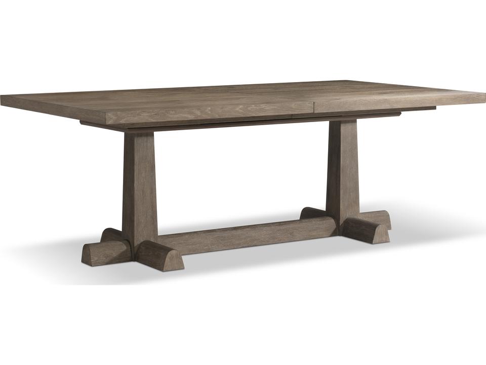 Tribeca Rectangular Wood Brown Dining Table
