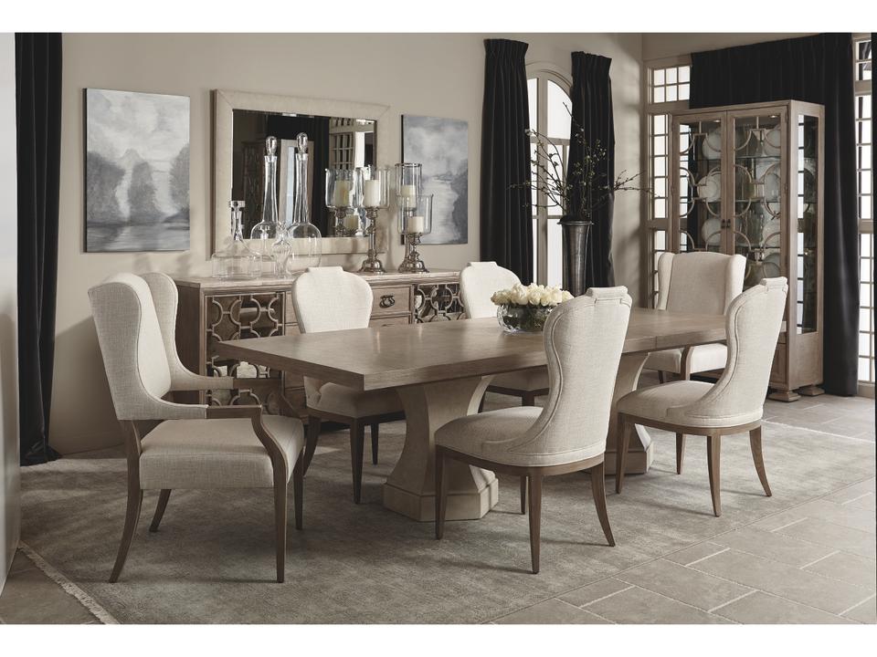 Santa Barbara Oak Wood Dining Room Set