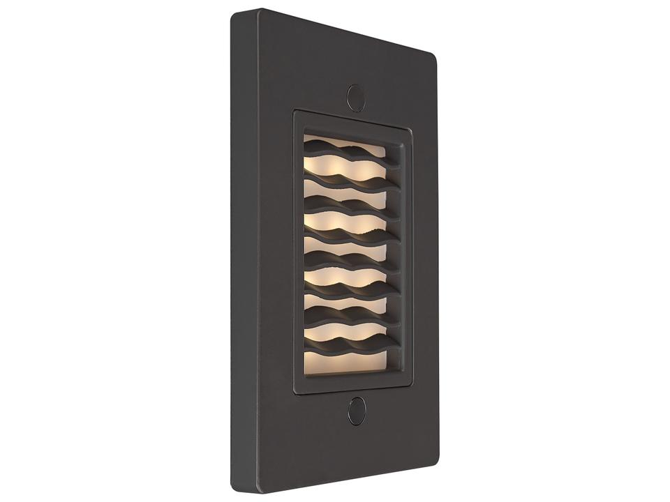 Step 1-Light Vertical Wave LED Wall Sconce