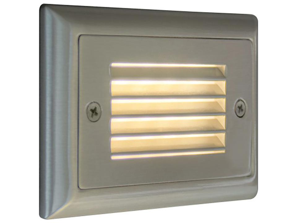 Step 1-Light Brushed Nickel LED Wall Sconce