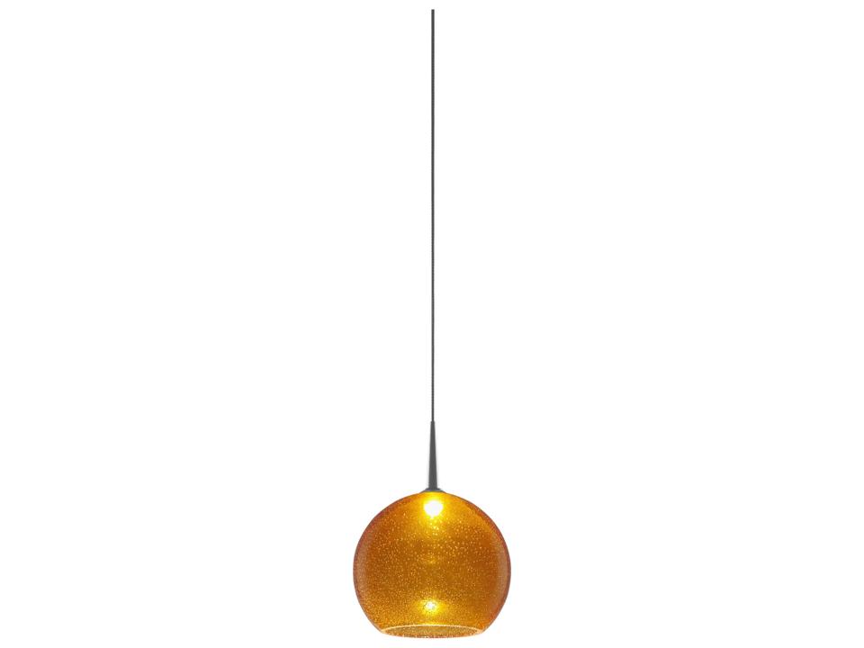 Bobo Gold Glass LED Globe Mini Pendant