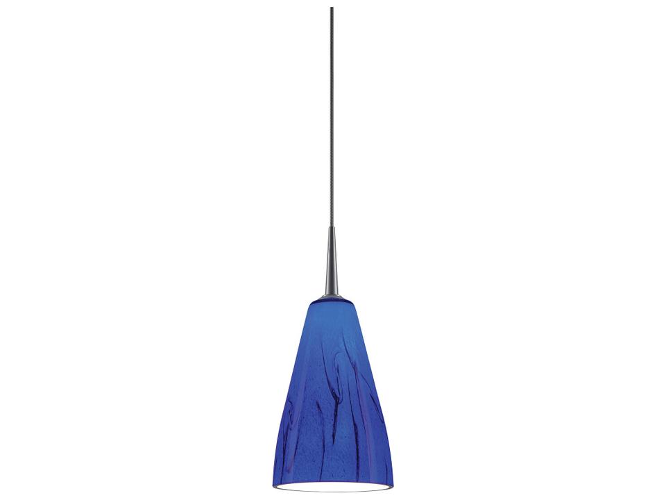 Mini Pendant Zara Blue Glass Bell