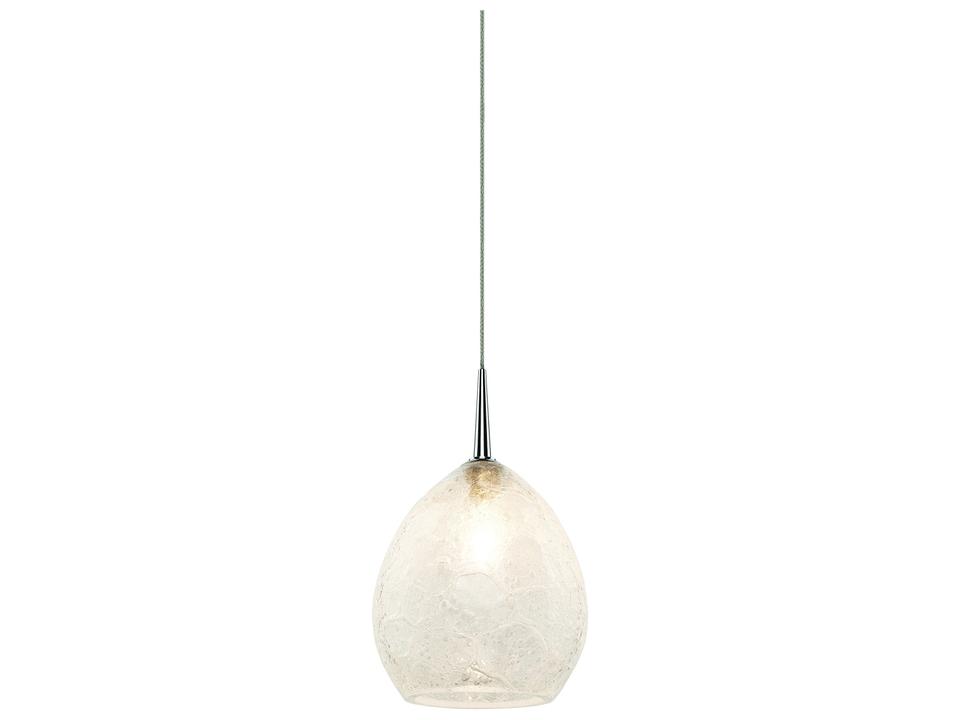 Vibe White Glass Bell Mini Pendant