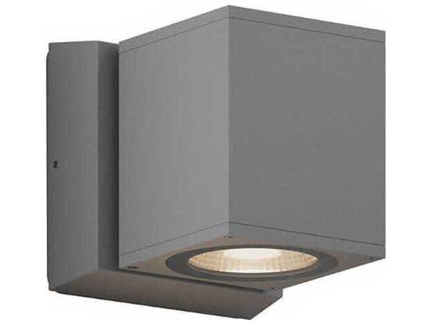 Sera 1-Light Outdoor LED Downlight in Silver