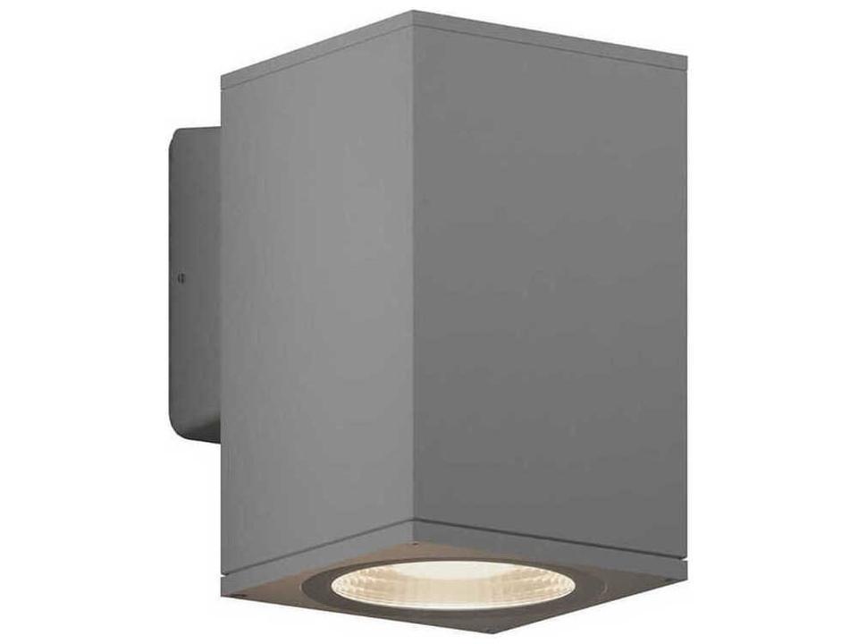 Sera 1-Light Outdoor Wall Light in Silver