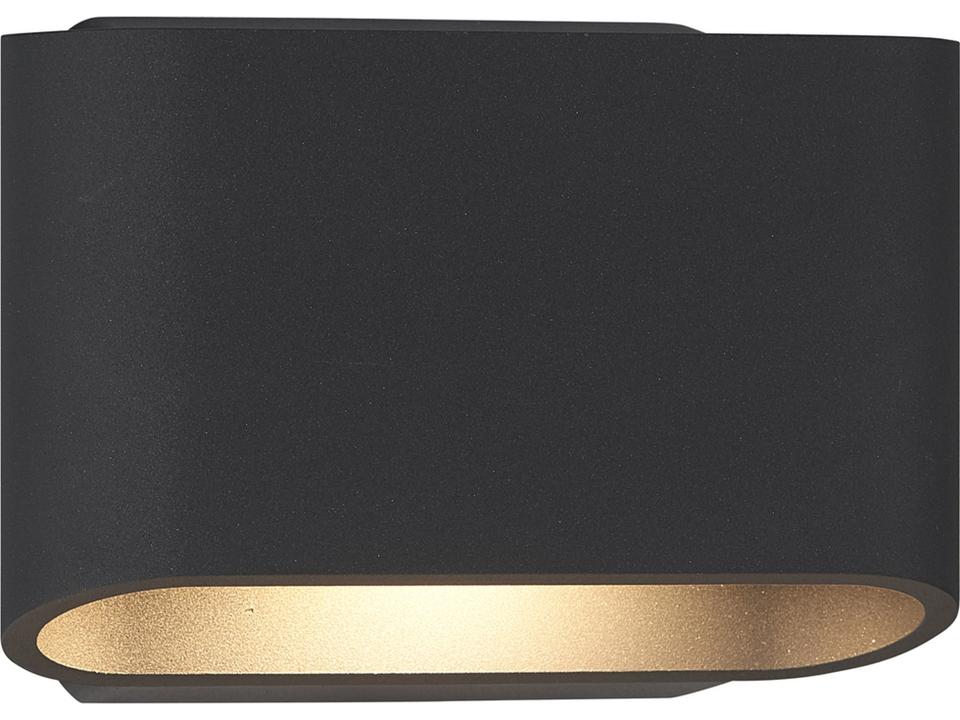 Eclipse Anthracite LED Outdoor Wall Sconce