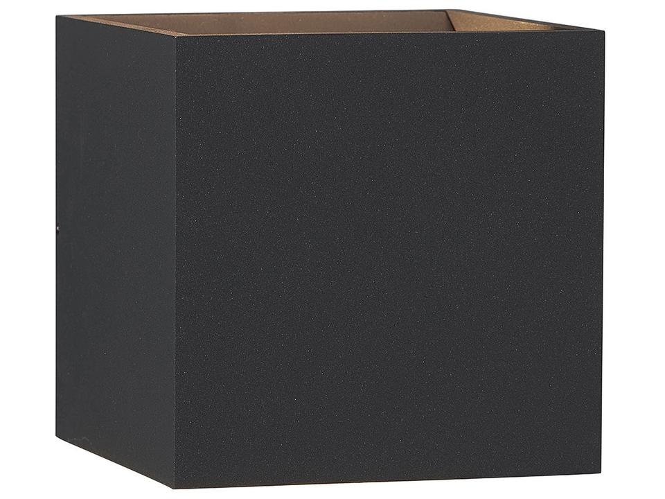 Qb 1-Light Outdoor Wall Light in Black