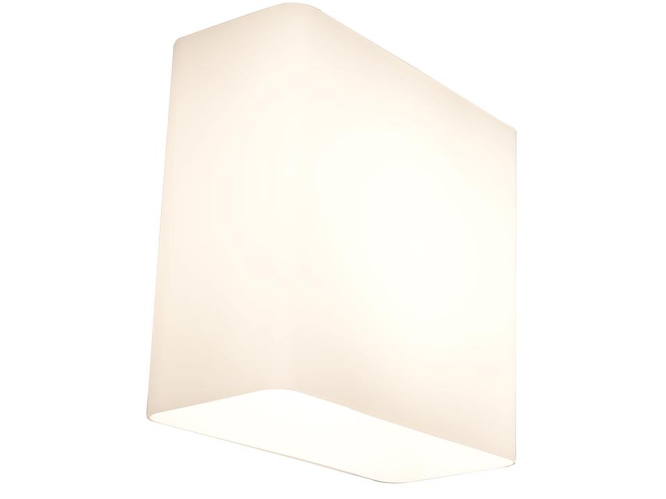 LED Wall Sconce Glaz White Opal Glass