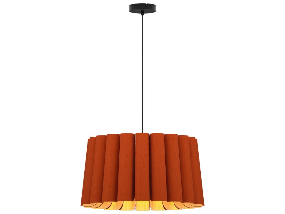WEP Renata Pendant Light 22-Inch Real Wood