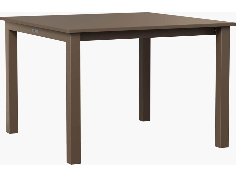 Berkley Recycled Plastic Square Outdoor Patio Dining Table