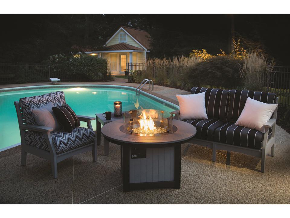 Classic Terrace Recycled Plastic Cushion Patio Lounge Set