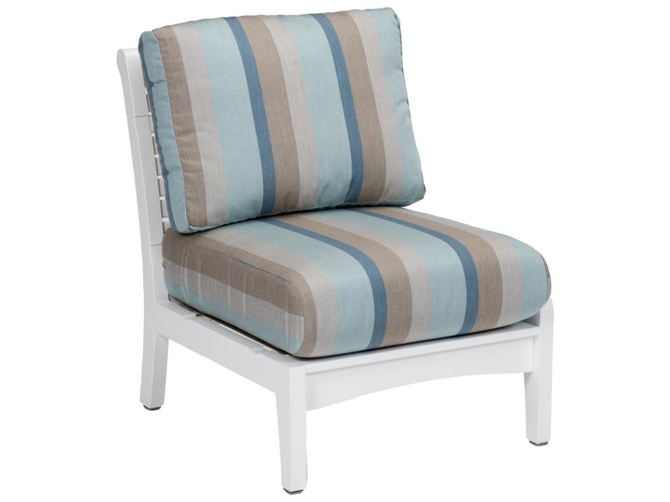 Classic Terrace 24-Inch Recycled Plastic Modular Lounge Chair