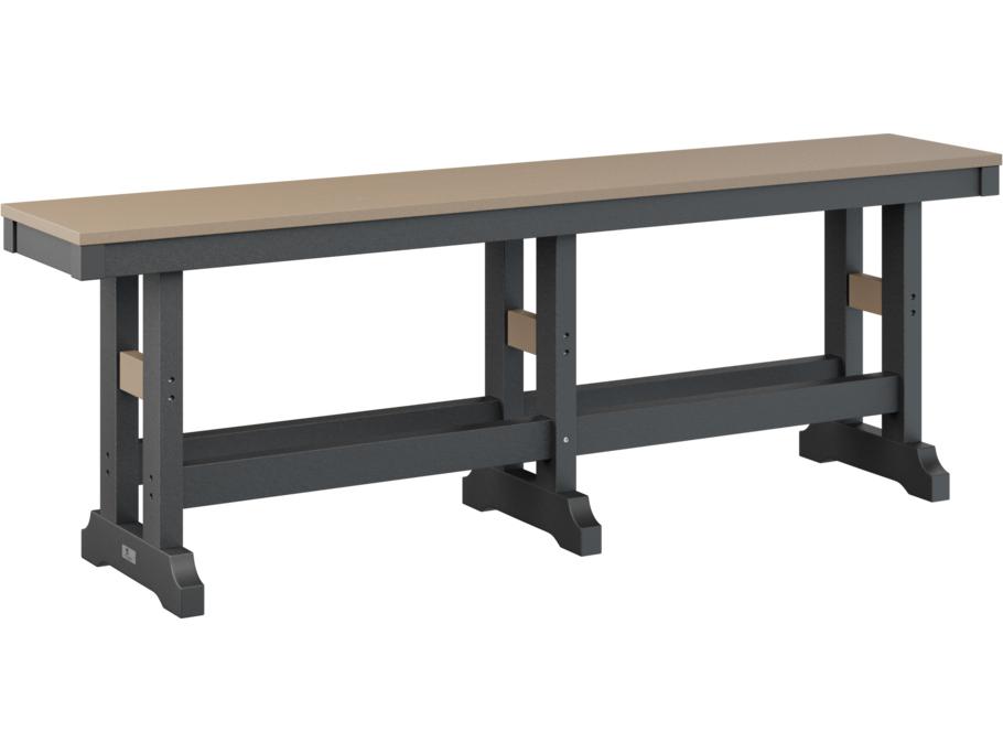 Garden Classic 66-Inch Recycled Plastic Dining Bench