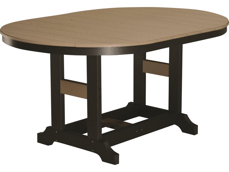 Garden Classic 64-Inch Oblong Counter Height Dining Table
