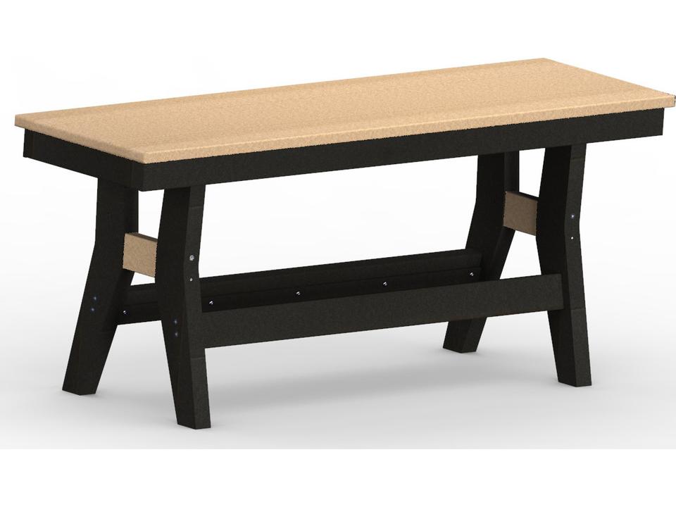 Harbor Recycled Plastic Dining Bench