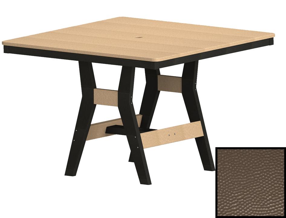 Harbor Hammered Finish 44-Inch Square Counter Table