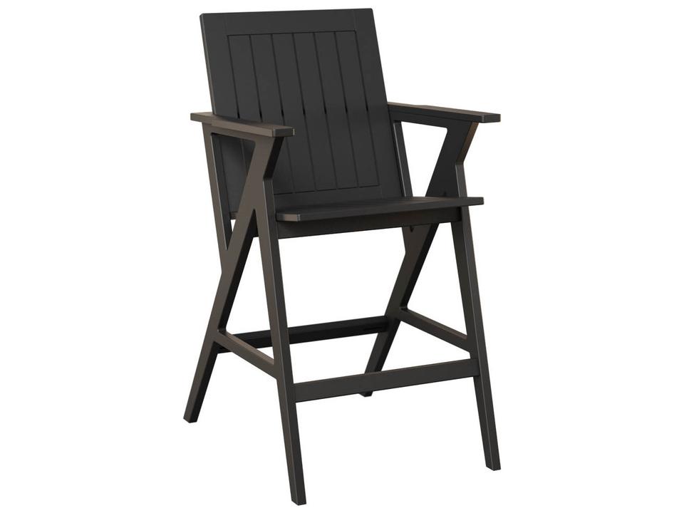 Kinsley Bar Arm Chair in Marine Grade Polyethylene