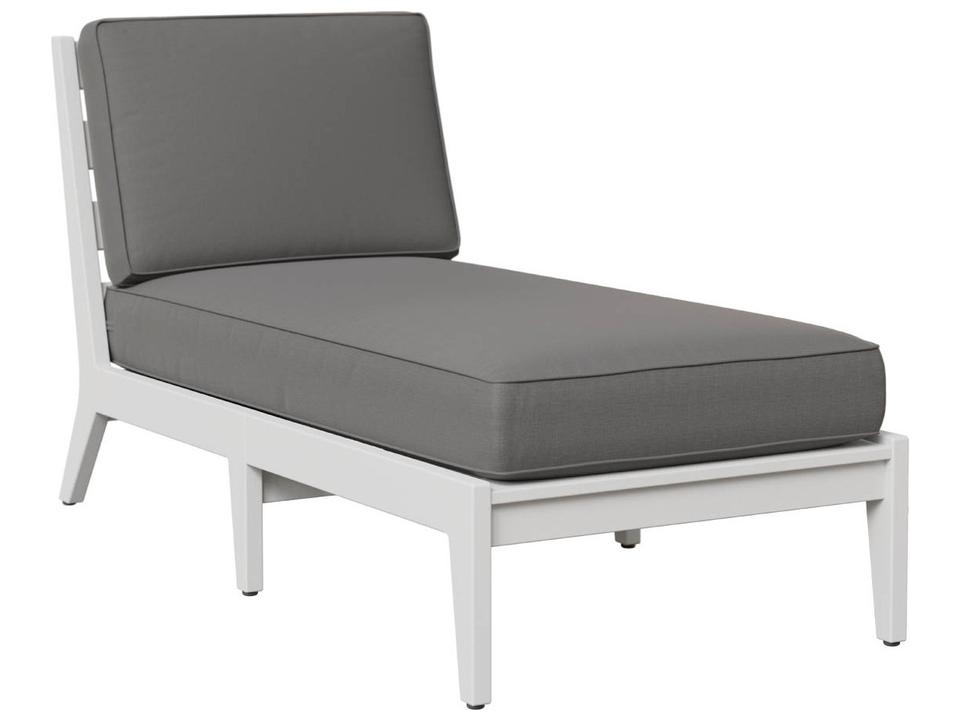 Mayhew Armless Poly Lumber Chaise Lounge for Sectionals