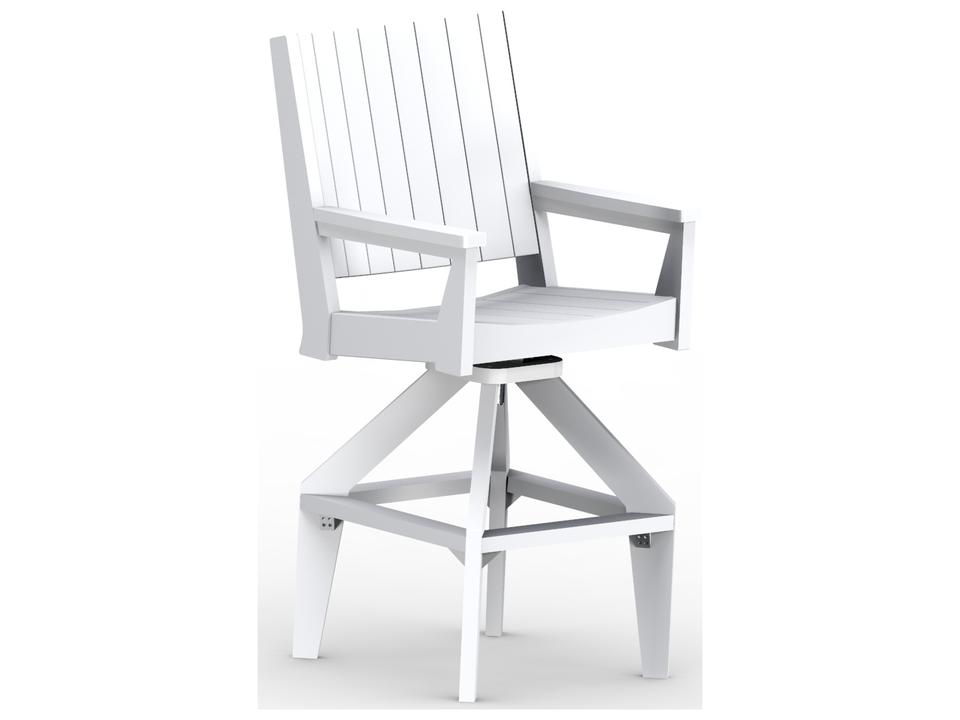 Manhew Recycled Plastic Chat Swivel XT Outdoor Chair