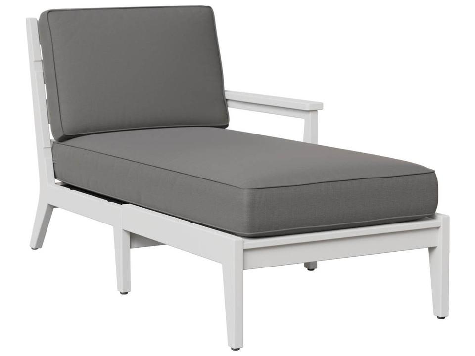 Mayhew Left Arm Chaise Lounge in Recycled Plastic