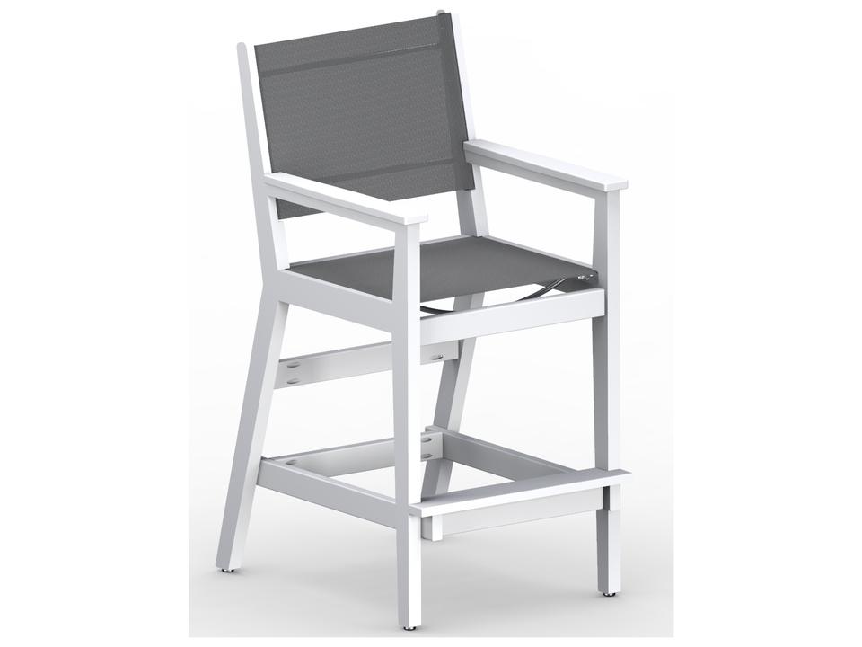 Mayhew Sling Recycled Plastic Bar Arm Chair