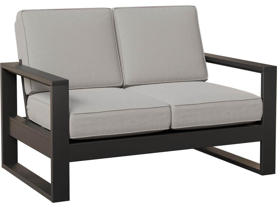 Nordic High Back Recycled Plastic Loveseat