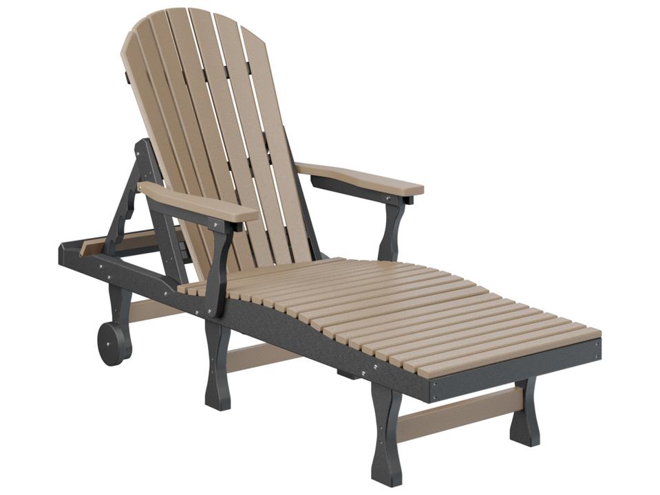 Comfo-Back Poly Lumber Outdoor Chaise Lounge