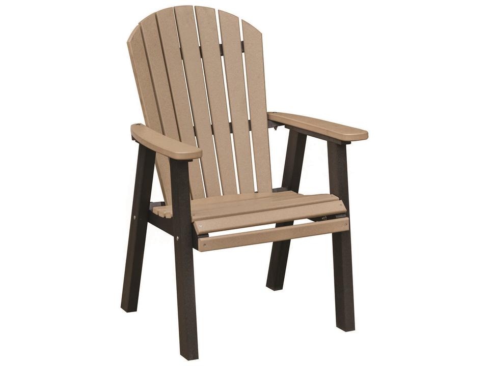 Comfo-Back Recycled Plastic Outdoor Patio Dining Chair
