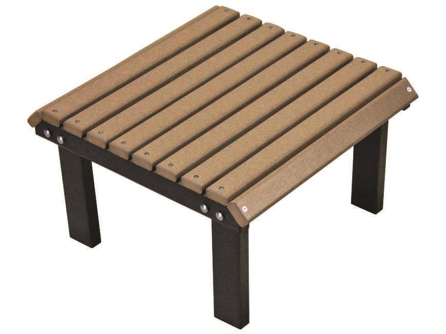 Recycled Plastic Stationary Footstool