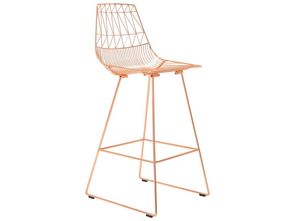 Lucy Bar Stool in Copper
