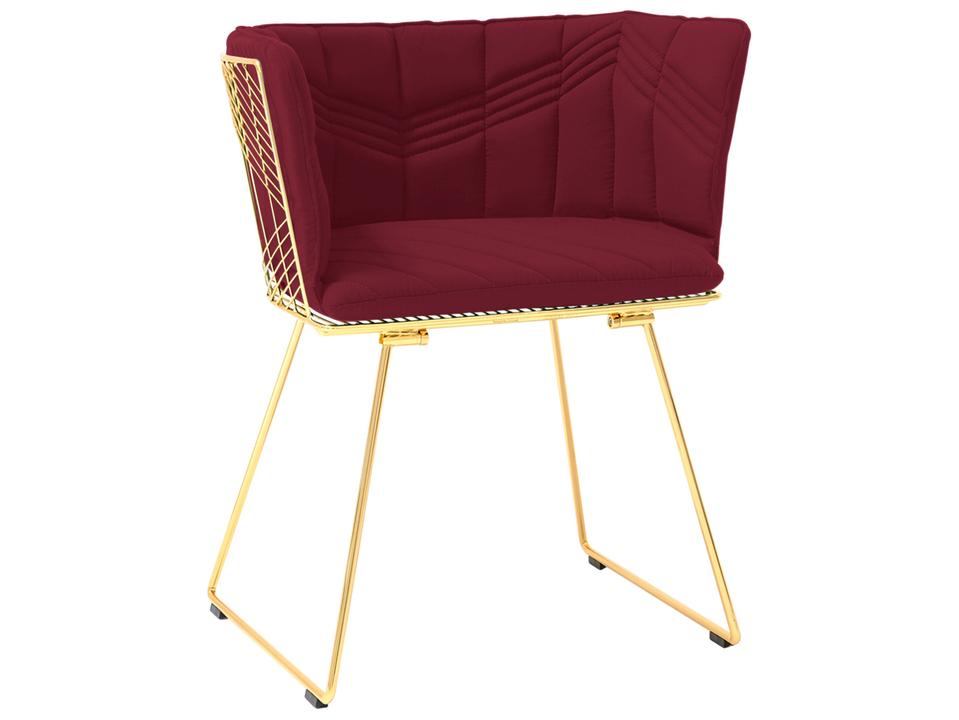 Captain Cover-Up Chair Pad in Burgundy Sunbrella Fabric