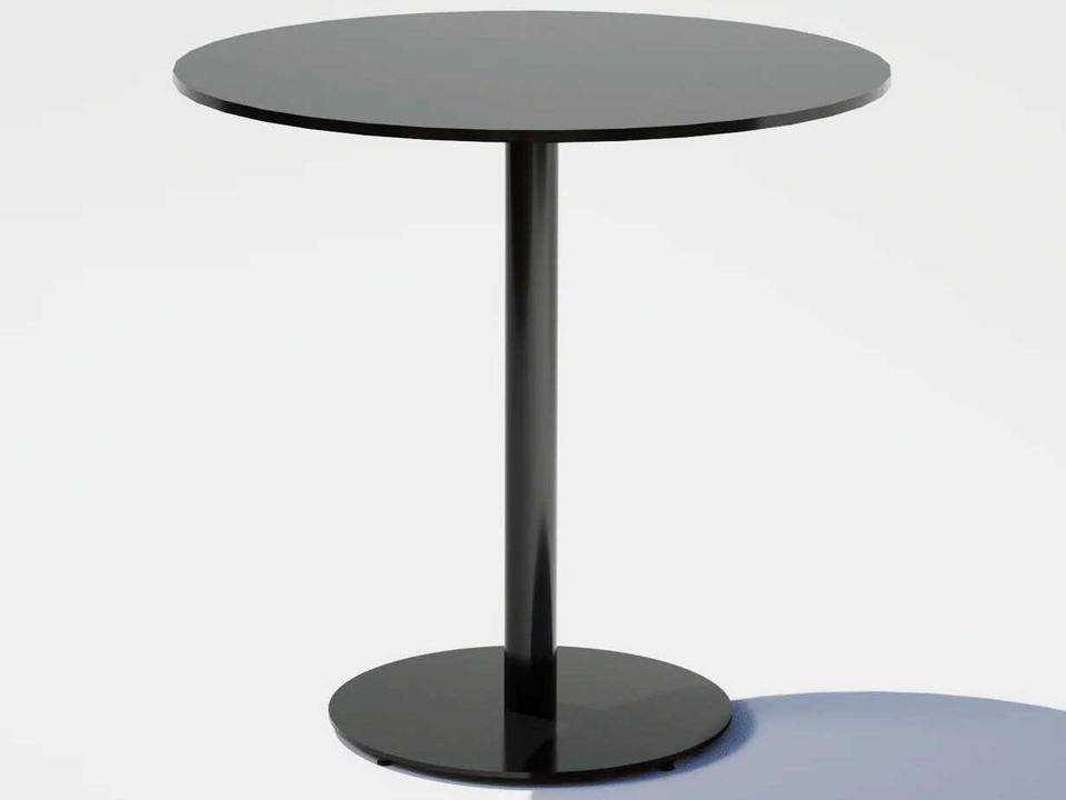 Pedestal Aluminum Round Dining Table