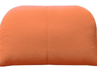Arc 24-Inch Sunbrella Throw Pillow in Melon