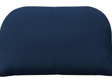 Arc Throw Pillow with Sunbrella Fabric in Navy