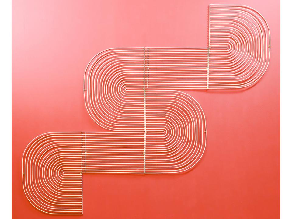 Modular Curved Art Wall Decor