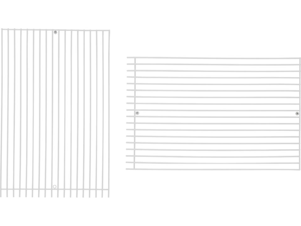 Modular Straight Art Wall Decor in White