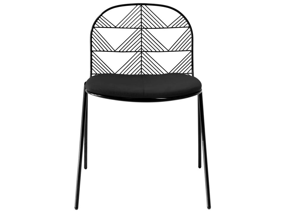 Betty Sunbrella Seat Pad in Black