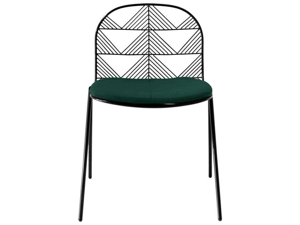 Betty Seat Pad in Forest Green Sunbrella Fabric
